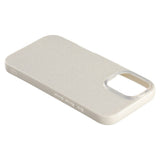 EIDERWOOD IPhone 16 Fleksibelt Plast Deksel med Glitter - Hvit