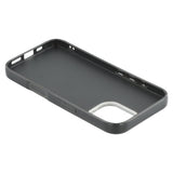EIDERWOOD IPhone 16 Fleksibelt Plast Deksel med Glitter - Svart