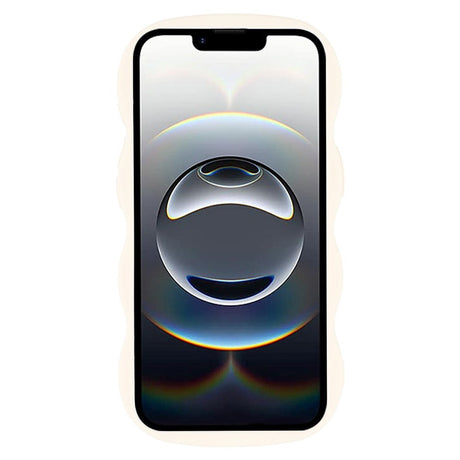 iPhone 17e / 16e EIDERWOOD Fleksibelt Plast Wavy Deksel - Hvit