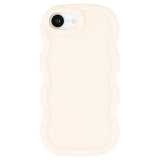 iPhone 17e / 16e EIDERWOOD Fleksibelt Plast Wavy Deksel - Hvit