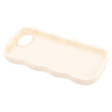 iPhone 17e / 16e EIDERWOOD Fleksibelt Plast Wavy Deksel - Hvit