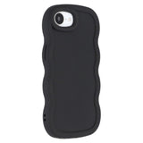 iPhone 17e / 16e EIDERWOOD Fleksibelt Plast Wavy Deksel - Svart
