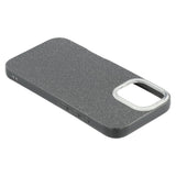 EIDERWOOD IPhone 16 Pro Fleksibelt Plast Deksel med Glitter - Svart