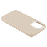EIDERWOOD IPhone 16 Pro Fleksibelt Plast Deksel med Glitter - Beige