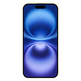 EIDERWOOD IPhone 16 Pro Fleksibelt Plast Deksel med Glitter - Gul