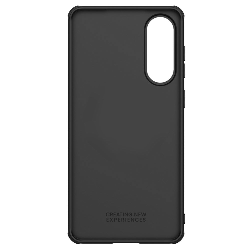 EIDERWOOD Samsung Galaxy S25 Edge Hybrid Plast Bak Deksel - Svart