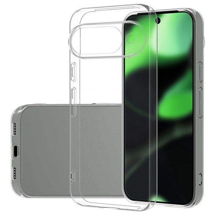 EIDERWOOD Google Pixel 10 Fleksibelt Plast Bak Deksel - Gjennomsiktig