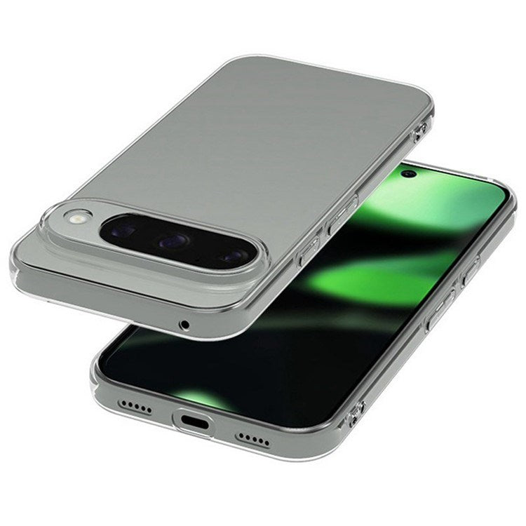 EIDERWOOD Google Pixel 10 Fleksibelt Plast Bak Deksel - Gjennomsiktig