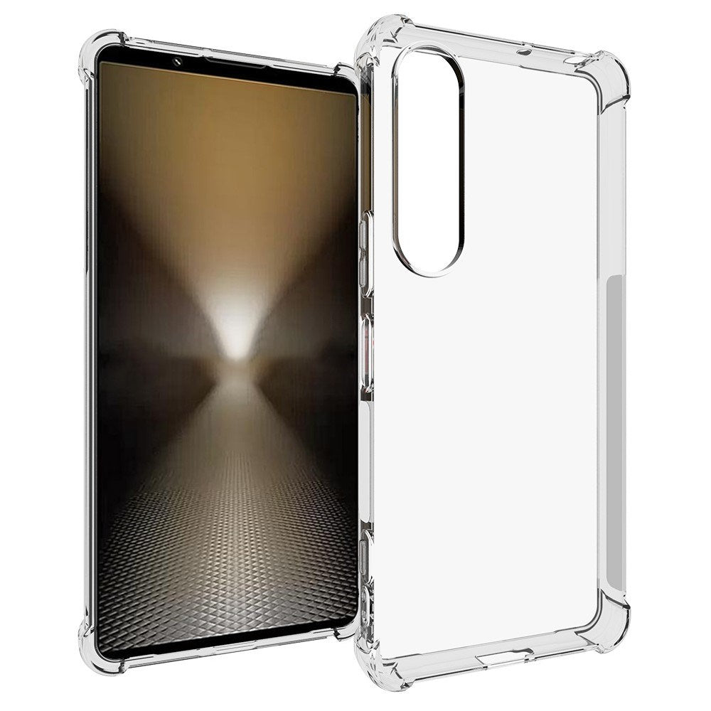 EIDERWOOD Sony Xperia 1 VII Plast Deksel m. Støtdempende Hjørner - Gjennomsiktig