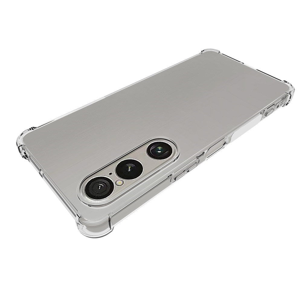 EIDERWOOD Sony Xperia 1 VII Plast Deksel m. Støtdempende Hjørner - Gjennomsiktig