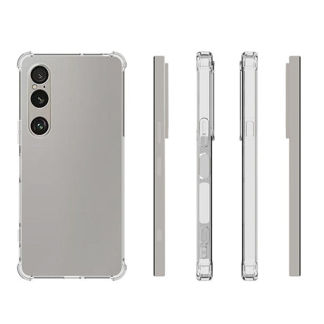 EIDERWOOD Sony Xperia 1 VII Plast Deksel m. Støtdempende Hjørner - Gjennomsiktig