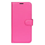 EIDERWOOD Nothing Phone (3a) Pro Kunstskinn Flip Deksel med Kortholder & Ståfunksjon - Pink