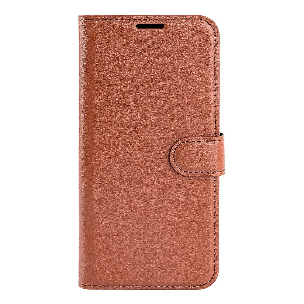 EIDERWOOD Nothing Phone (3a) Pro Kunstskinn Flip Deksel med Kortholder & Ståfunksjon - Brun