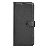 EIDERWOOD Samsung Galaxy Xcover 7 Pro Kunstskinn Flip Deksel m. Kortholder & Ståfunksjon - Svart