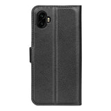 EIDERWOOD Samsung Galaxy Xcover 7 Pro Kunstskinn Flip Deksel m. Kortholder & Ståfunksjon - Svart