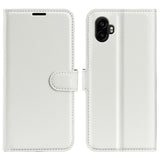 EIDERWOOD Samsung Galaxy Xcover 7 Pro Kunstskinn Flip Deksel m. Kortholder & Ståfunksjon - Hvit