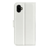 EIDERWOOD Samsung Galaxy Xcover 7 Pro Kunstskinn Flip Deksel m. Kortholder & Ståfunksjon - Hvit