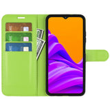 EIDERWOOD Samsung Galaxy Xcover 7 Pro Kunstskinn Flip Deksel m. Kortholder & Ståfunksjon - Grønn