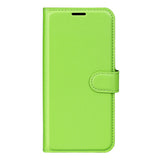EIDERWOOD Samsung Galaxy Xcover 7 Pro Kunstskinn Flip Deksel m. Kortholder & Ståfunksjon - Grønn