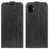 EIDERWOOD Samsung Galaxy Xcover 7 Pro Vertikalt Kunstskinn Deksel m. Lommebok - Svart