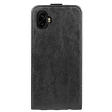 EIDERWOOD Samsung Galaxy Xcover 7 Pro Vertikalt Kunstskinn Deksel m. Lommebok - Svart