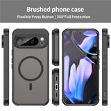 EIDERWOOD Google Pixel 10 Pro XL Hybrid Plast Deksel - MagSafe Kompatibel - Svart