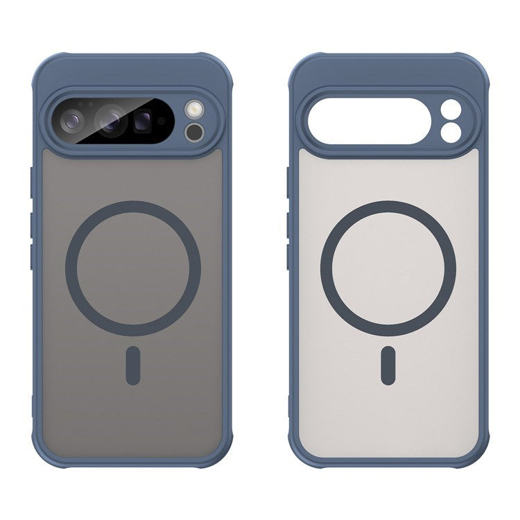 EIDERWOOD Google Pixel 10 Pro XL Hybrid Plast Deksel - MagSafe Kompatibel - Blå