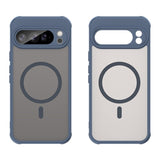 EIDERWOOD Google Pixel 10 Pro XL Hybrid Plast Deksel - MagSafe Kompatibel - Blå