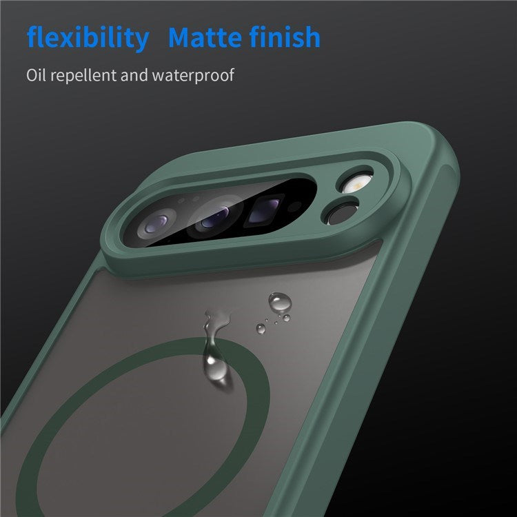 EIDERWOOD Google Pixel 10 Pro XL Hybrid Plast Deksel - MagSafe Kompatibel - Grønn