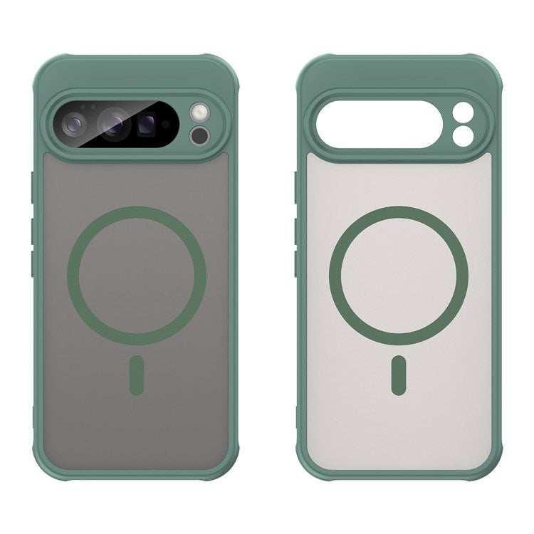 EIDERWOOD Google Pixel 10 Pro XL Hybrid Plast Deksel - MagSafe Kompatibel - Grønn
