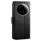 EIDERWOOD Xiaomi 15 Ultra Kunstskinn Flip Deksel - Svart