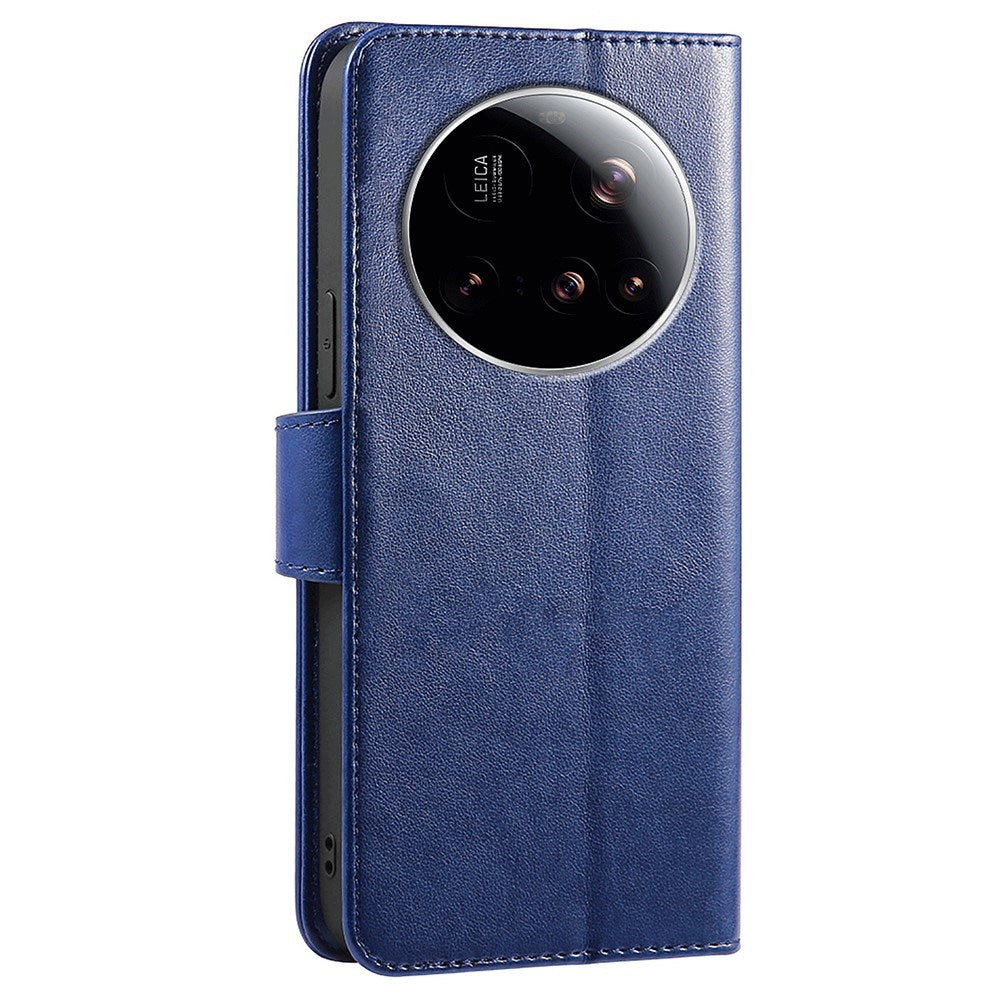 EIDERWOOD Xiaomi 15 Ultra Kunstskinn Flip Deksel - Blå
