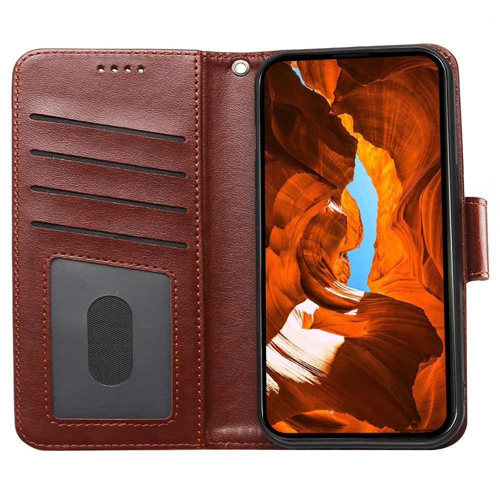 EIDERWOOD Xiaomi 15 Ultra Kunstskinn Flip Deksel - Brun