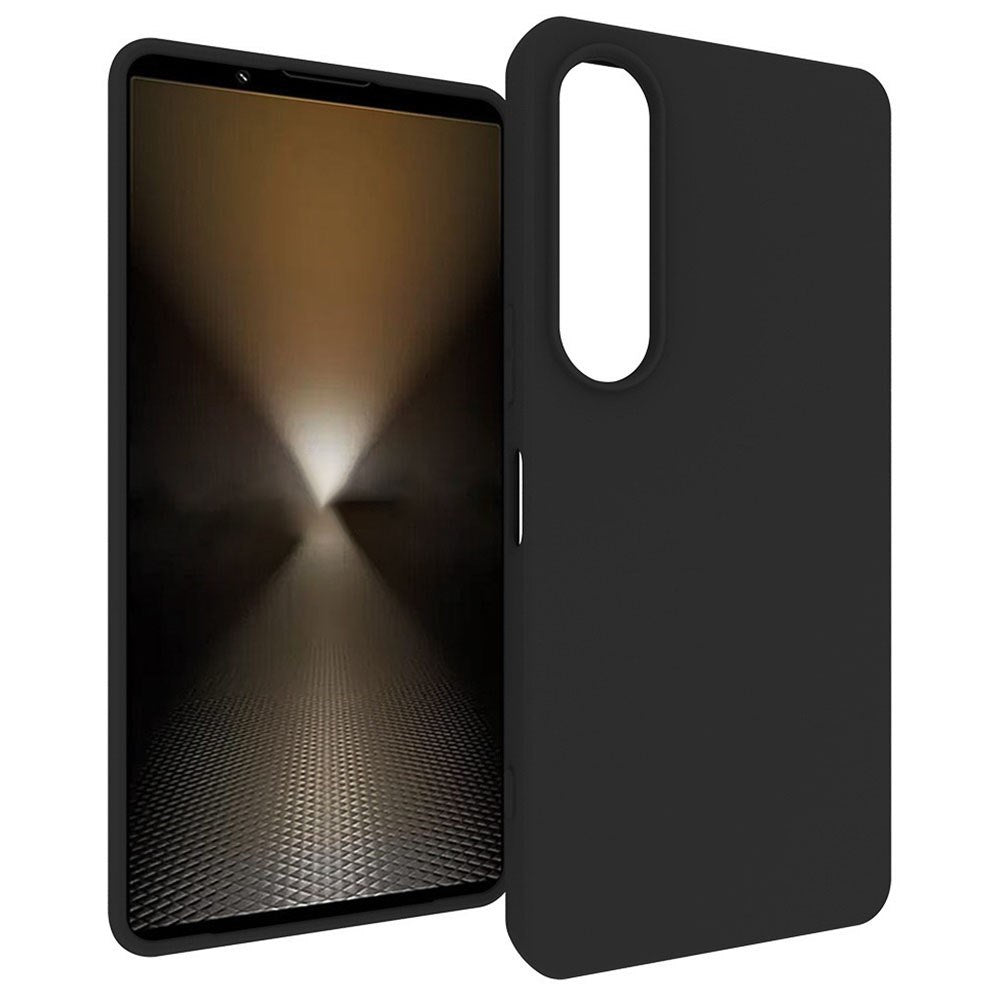 EIDERWOOD Sony Xperia 1 VII Matt Fleksibelt Plast Deksel - Svart