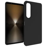EIDERWOOD Sony Xperia 1 VII Matt Fleksibelt Plast Deksel - Svart