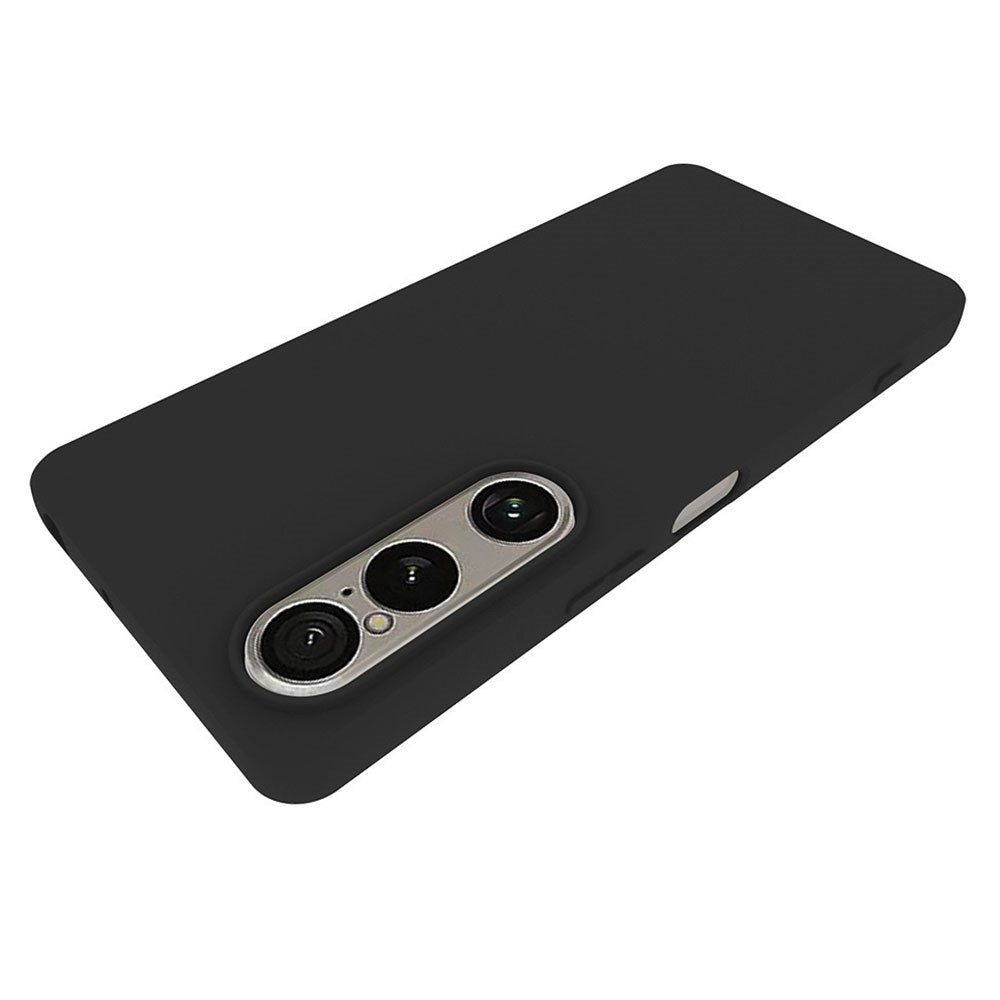 EIDERWOOD Sony Xperia 1 VII Matt Fleksibelt Plast Deksel - Svart