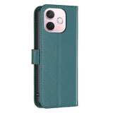 OPPO A5 Pro (4G / 5G) BINFEN Kunstskinn Flip Deksel med Kortholder & Ståfunksjon - Grøn