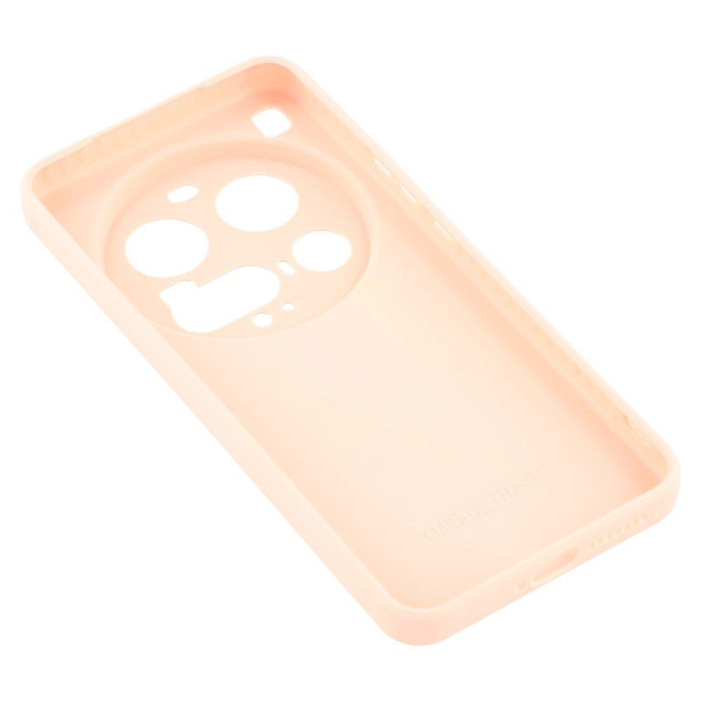 EIDERWOOD Xiaomi 15 Ultra Fleksibelt Plast Deksel - Rosa