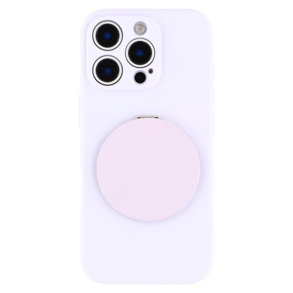 EIDERWOOD iPhone 16 Pro Hybrid Deksel inkl. Støtte med Speil - Lys Lilla