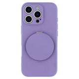 EIDERWOOD iPhone 16 Pro Hybrid Deksel inkl. Støtte med Speil - Lilla