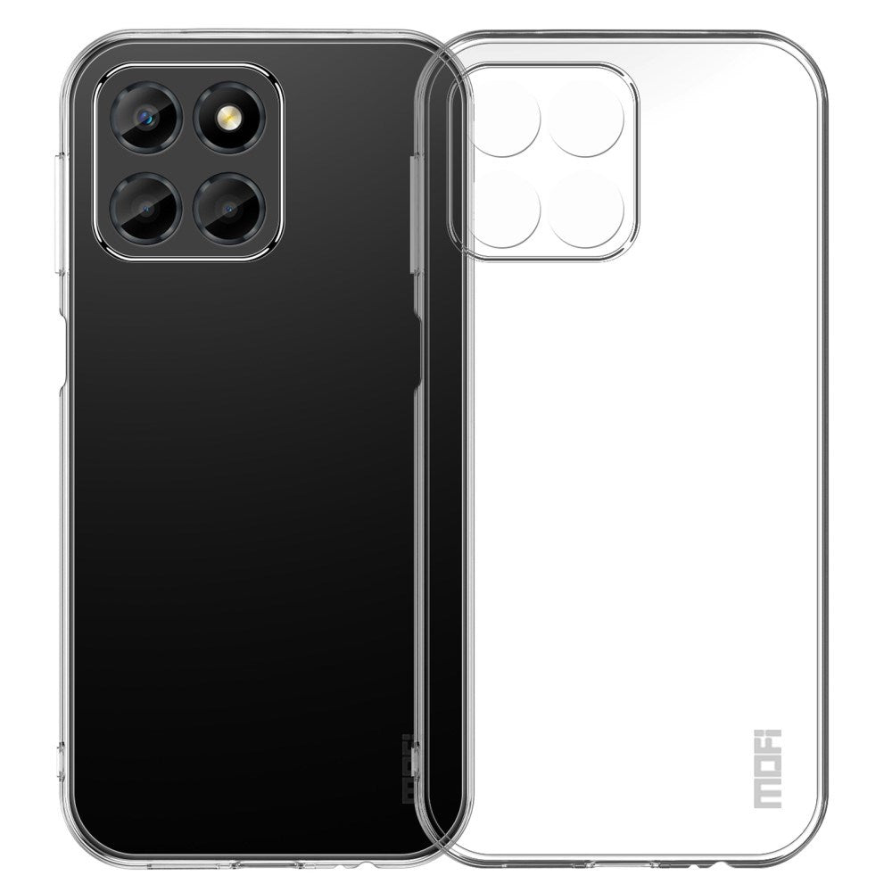 Honor X8 (5G) MOFI Fleksibelt Plast Deksel - Gjennomsiktig