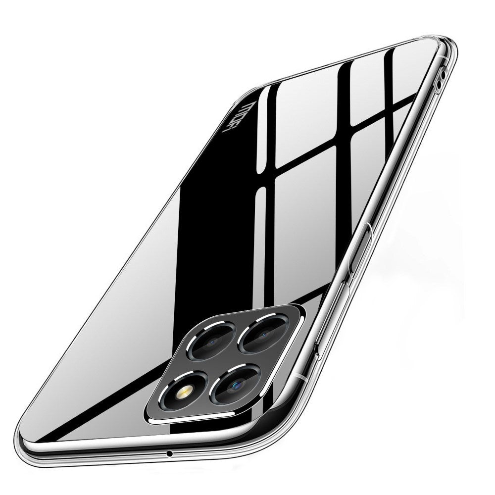 Honor X8 (5G) MOFI Fleksibelt Plast Deksel - Gjennomsiktig