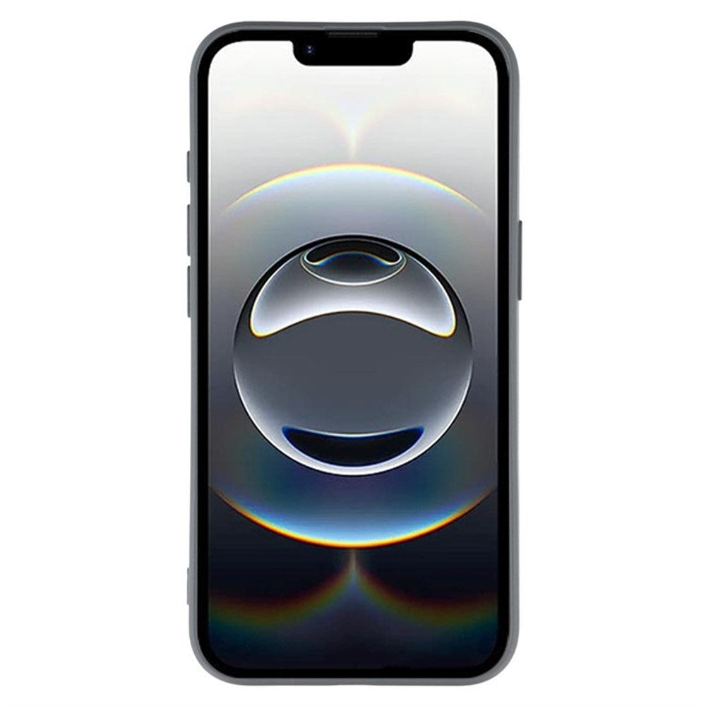 iPhone 17e / 16e Beskyttelsessett med Fleksibelt Plast Deksel & Skjermbeskytter - Svart