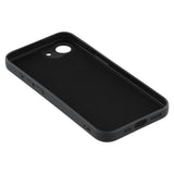 iPhone 17e / 16e Beskyttelsessett med Fleksibelt Plast Deksel & Skjermbeskytter - Svart