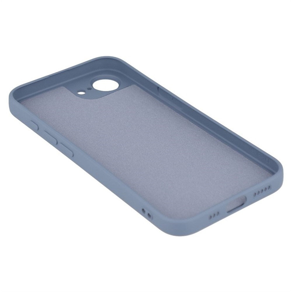 iPhone 17e / 16e Beskyttelsessett med Fleksibelt Plast Deksel & Skjermbeskytter - Lavendel