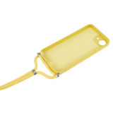 iPhone 17e / 16e EIDERWOOD Fôret Fleksibelt Plast Deksel m. Stropp - Gul