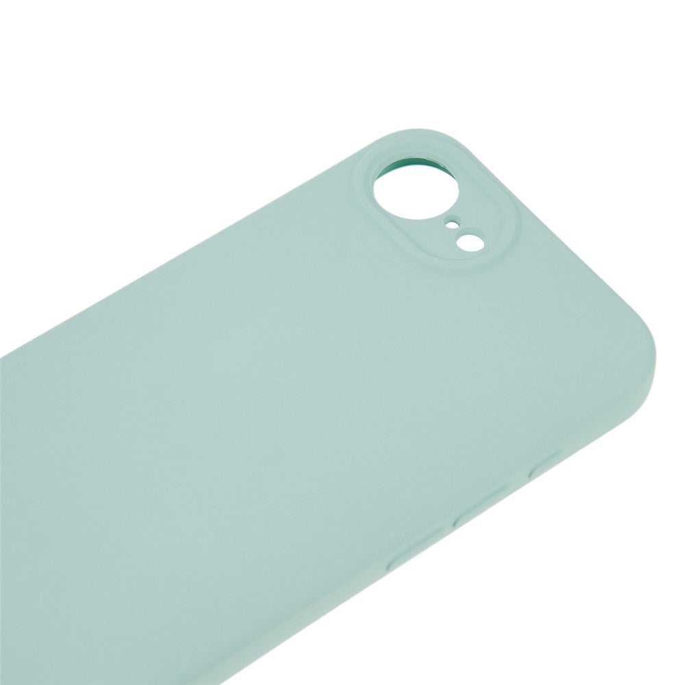 iPhone 17e / 16e EIDERWOOD Fôret Fleksibelt Plast Deksel m. Stropp - Lyseblå