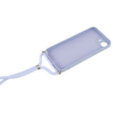 iPhone 17e / 16e EIDERWOOD Fôret Fleksibelt Plast Deksel m. Stropp - Lyslilla