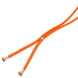 iPhone 17e / 16e EIDERWOOD Fôret Fleksibelt Plast Deksel m. Stropp - Oransje