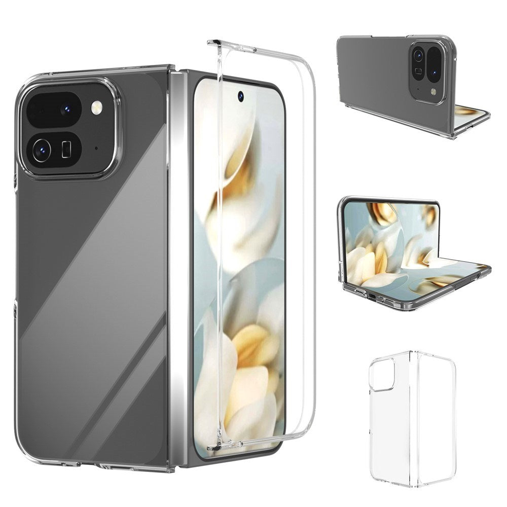 EIDERWOOD Google Pixel 10 Pro Fold Hard Plast Deksel - Gjennomsiktig